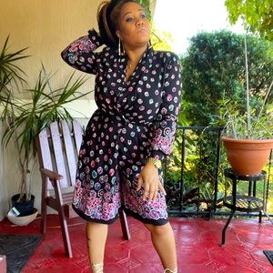 Liz Claiborne Floral Print Romper (10)